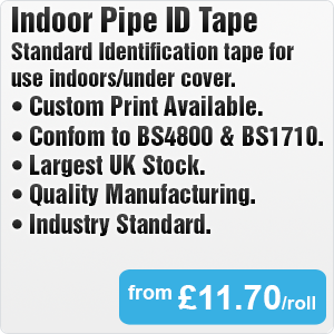 Indoor Pipeline ID Tape