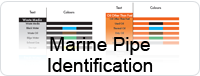 Marine Pipe Identification Tape