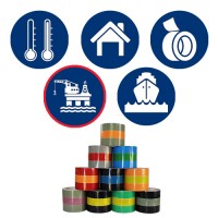 All Weather Marine Pipe ID Tapes