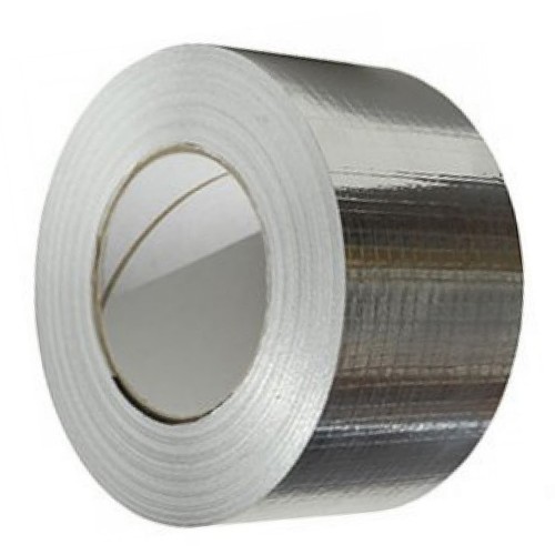 50mm Nylon Reinforced Aluminium Foil Tape (Contact to order)