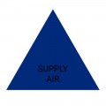 SUPPLY AIR (Blue) - Ductwork Identification (ID) Triangles