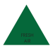 FRESH AIR (Green) - Ductwork Identification (ID) Triangles