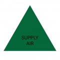 SUPPLY AIR (Green) - Ductwork Identification (ID) Triangles