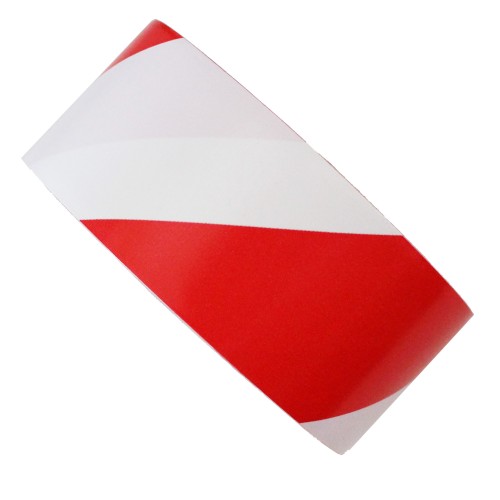 Red and White Hazard Floor/Lane Marking Tape (50mm x 33m)