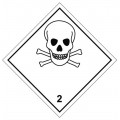 2 (Toxic) - Hazard Labels