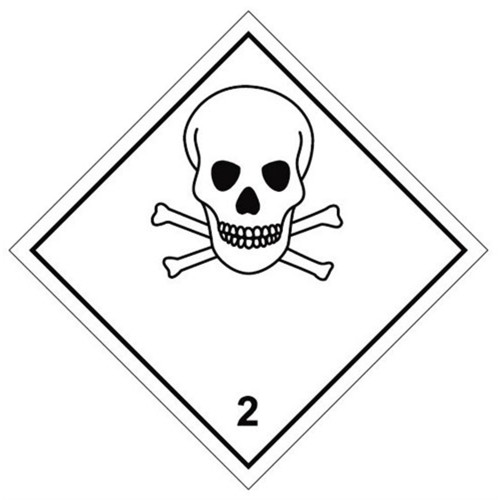 2 (Toxic) - Hazard Labels