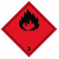 2 (Flammable) - Hazard Labels