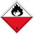 4 (Flammable) - Hazard Labels