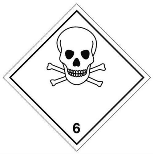 6 (Toxic) - Hazard Labels