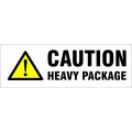 CAUTION HEAVY PACKAGE - Parcel Labels