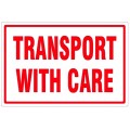 TRANSPORT WITH CARE (Large) - Parcel/Pallet Labels