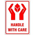 HANDLE WITH CARE - Parcel Labels