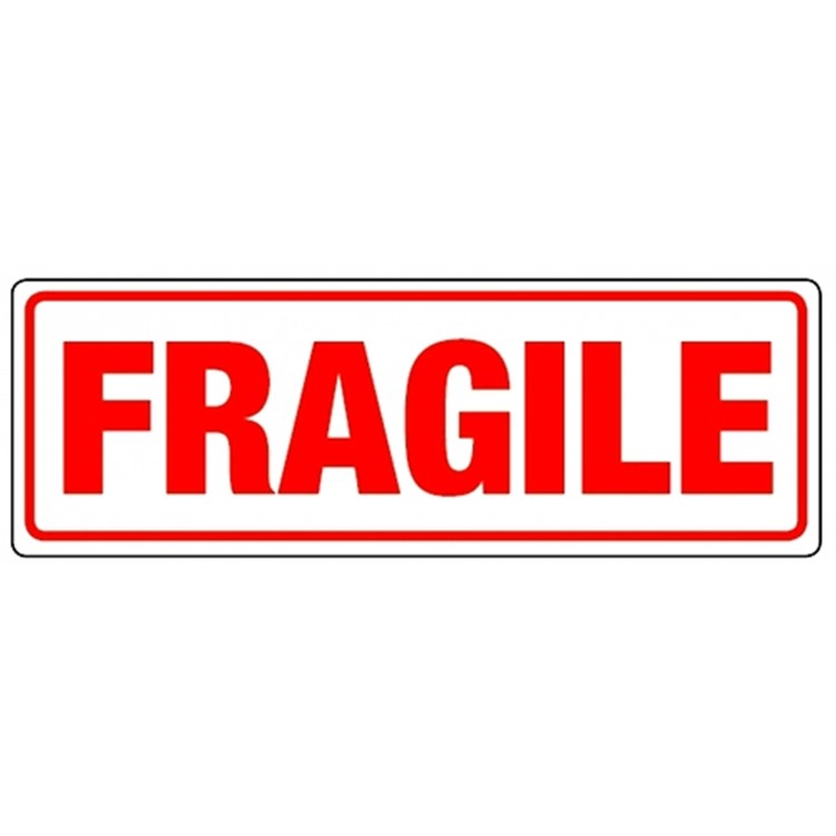 FRAGILE - Parcel Labels