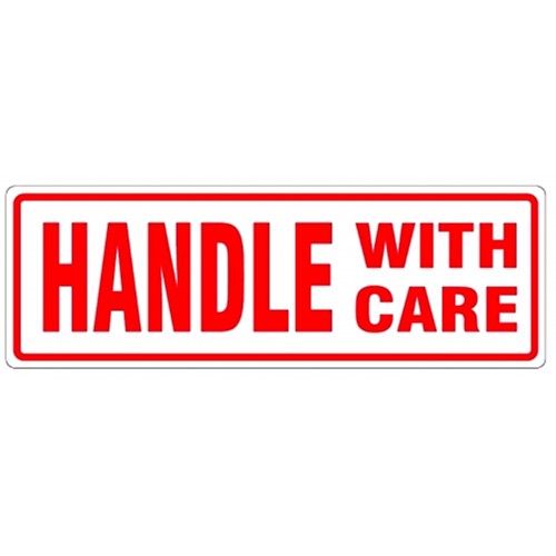 HANLE WITH CARE - Parcel Labels