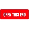 OPEN THIS END - Parcel Labels