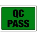 QC PASS (Permanent Adhesive) - Quality Control Labels