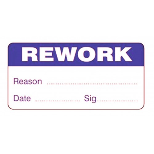 REWORK - Quality Control Labels