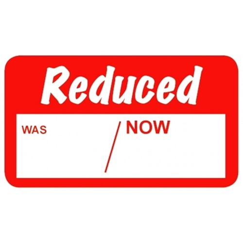 Reduced - Retail Promotion Labels