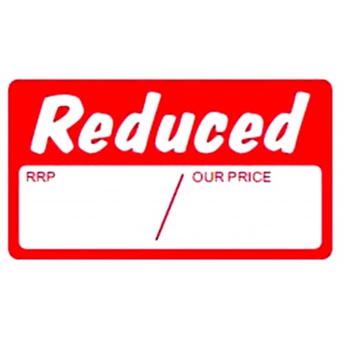 Reduced - Retail Promotion Labels