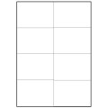 105 x 74mm (8/Sheet) - A4 Sheet Labels (100 Sheets)