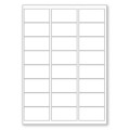 63.5 x 33.9mm (24/Sheet) - A4 Sheet Labels (100 Sheets)