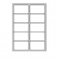 99.1 x 57.3mm (10/Sheet) - A4 Sheet Labels (100 Sheets)