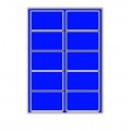 99.1 x 57.3mm (10/Sheet) - Blue A4 Sheet Labels (100 Sheets)