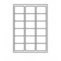 63.5 x 46.6mm (18/Sheet) - A4 Sheet Labels (100 Sheets)