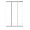 48.9 x 29.6mm (36/Sheet) - A4 Sheet Labels (100 Sheets)