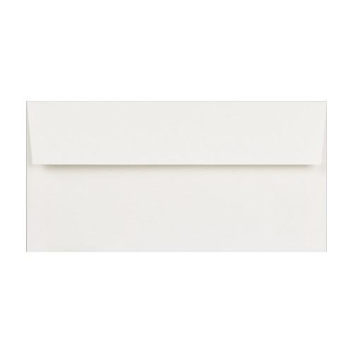 110x220mm 4 1/4 x 8 5/8" DL White 90gsm Self Seal Envelopes - Qty 1000