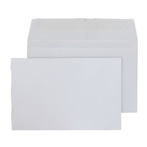94x143mm White 120gsm Peel and Seal Envelopes - Qty 100