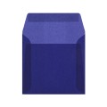 160x160mm Blue Translucent Peel and Seal Envelopes - Qty 10