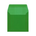 160x160mm Green Translucent Peel and Seal Envelopes - Qty 10
