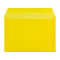 162x229mm C5 Yellow Translucent Gummed Diamond Envelopes - Qty 100