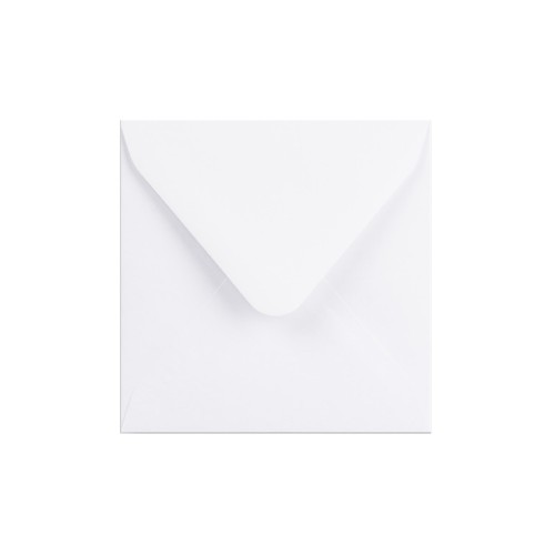 115x115mm White 100gsm Gummed Diamond Envelopes - Qty 100