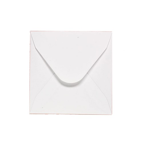 108x108mm White 70gsm Gummed Diamond Envelopes - Qty 100