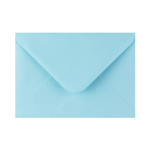 133x184mm Light Blue 100gsm Gummed Diamond Envelopes - Qty 100