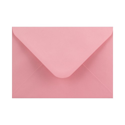 133x184mm Pink 100gsm Gummed Diamond Envelopes - Qty 100