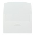 140x200mm White 80gsm Gummed Announcement Envelopes - Qty 100