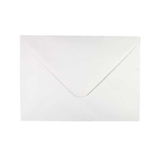 200x280mm White 80gsm Gummed Diamond Envelopes - Qty 100