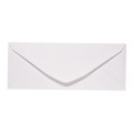 80x215mm White 80gsm Gummed Diamond Envelopes - Qty 1000