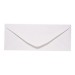 80x215mm White 80gsm Gummed Diamond Envelopes - Qty 1000