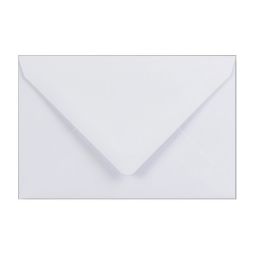 92x130mm White 100gsm Gummed Diamond Envelopes - Qty 100