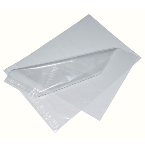 255x330mm 50micron 10" x 13" Clear Polythene Poly Self Seal Envelopes / Bags / Mailing Sacks, Qty 1000