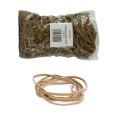 No. 34 (102 x 3mm) Natural Elastic/Rubber Bands (1 x 1lb/454g bag / 600 Bands)