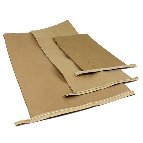 2ply Kraft Paper Mailing Sacks 13" x 8" x 33" (330mm x 203mm x 838mm) Qty 100