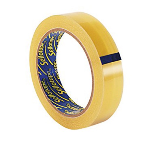 24mm x 66m Original Golden Sellotape - Office Tape