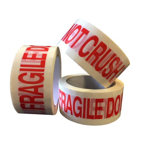 FRAGILE DO NOT CRUSH - PP Packing Tape