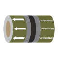 Condensate (Arrows) - 275mm Banded Pipe Identification (ID) Tape