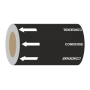 Condense (Arrows) - 275mm Banded Pipe Identification (ID) Tape